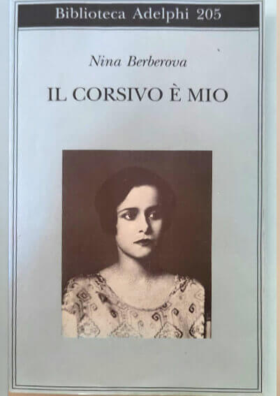 Il corsivo è mio